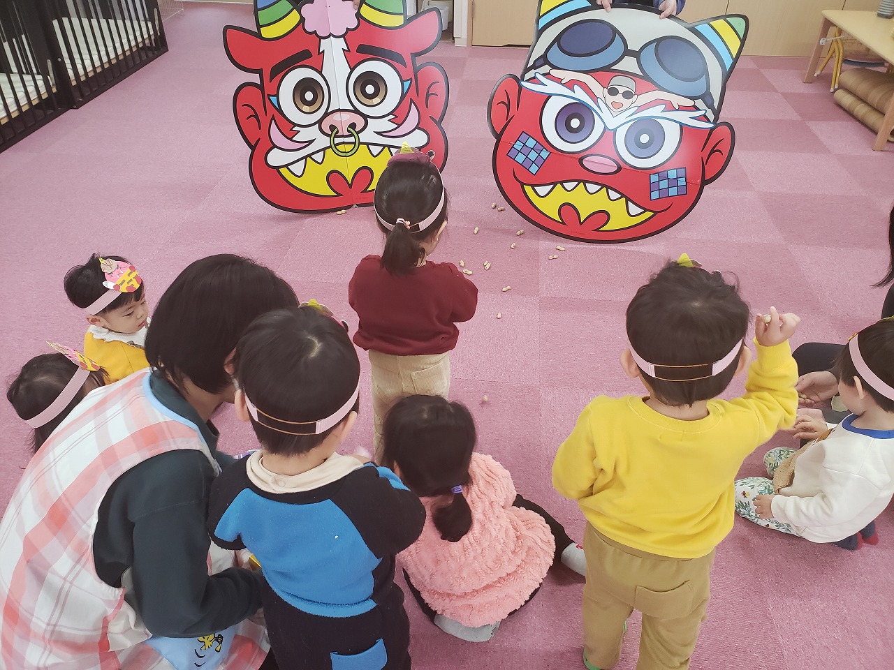 2月豆まき